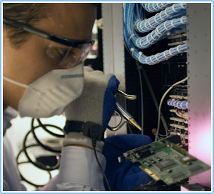 Interior Server Cleaning